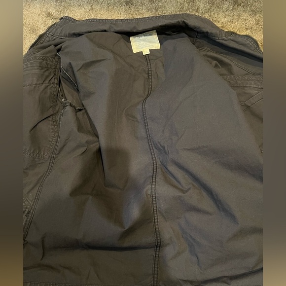 Lucky brand Distressed Gray Utility Jacket Size Small - Picture 7 of 8